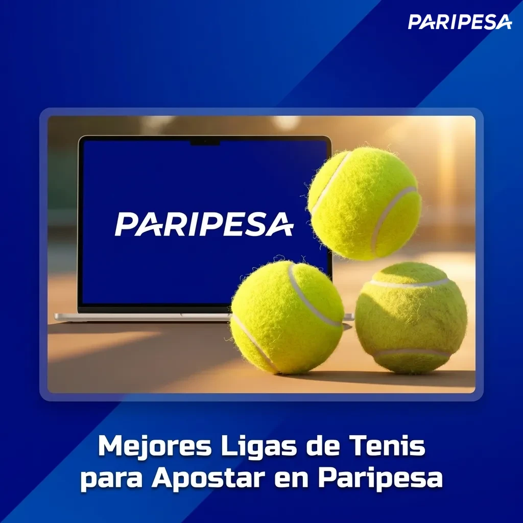 Calendario de torneos de tenis profesional con Grand Slams y circuitos ATP/WTA para apostar en Paripesa