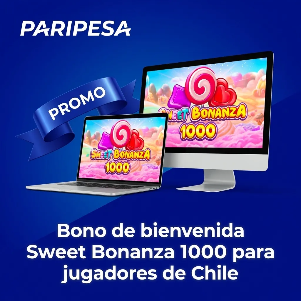 Casino welcome bonus promotion for Sweet Bonanza 1000 slot game with free spins offer for Chilean players
