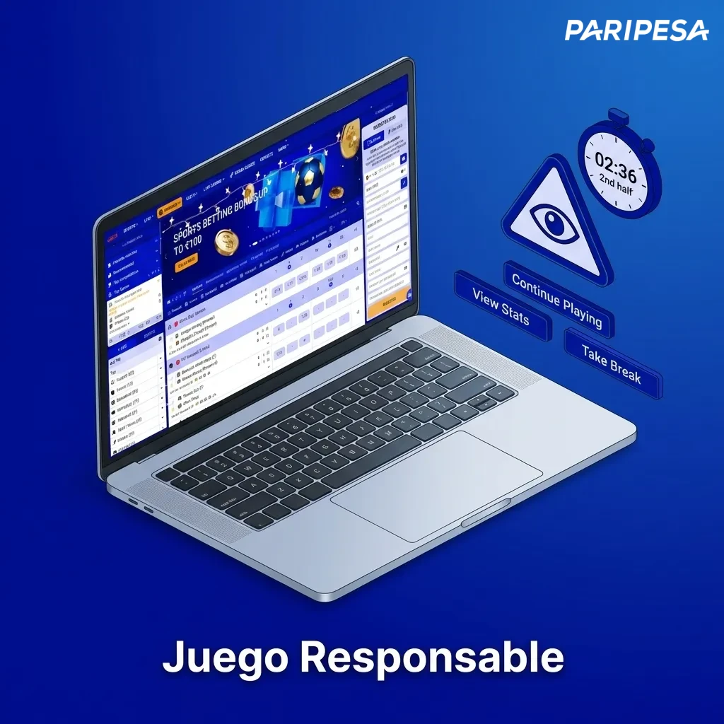 Platform showing responsible gaming tools including deposit limits, self-exclusion options, and session time reminders