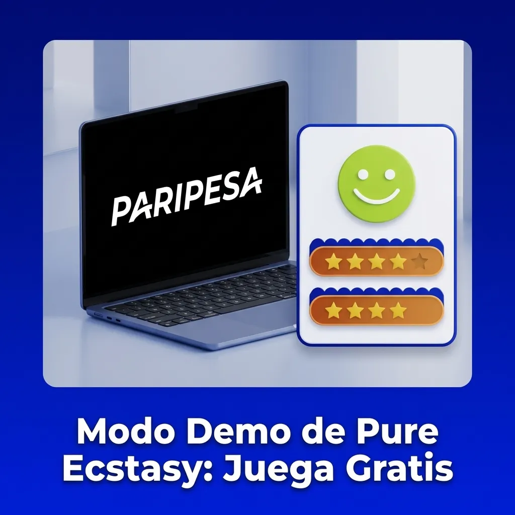 Pantalla de modo demo de Pure Ecstasy mostrando interfaz de juego con créditos virtuales y multiplicadores activos