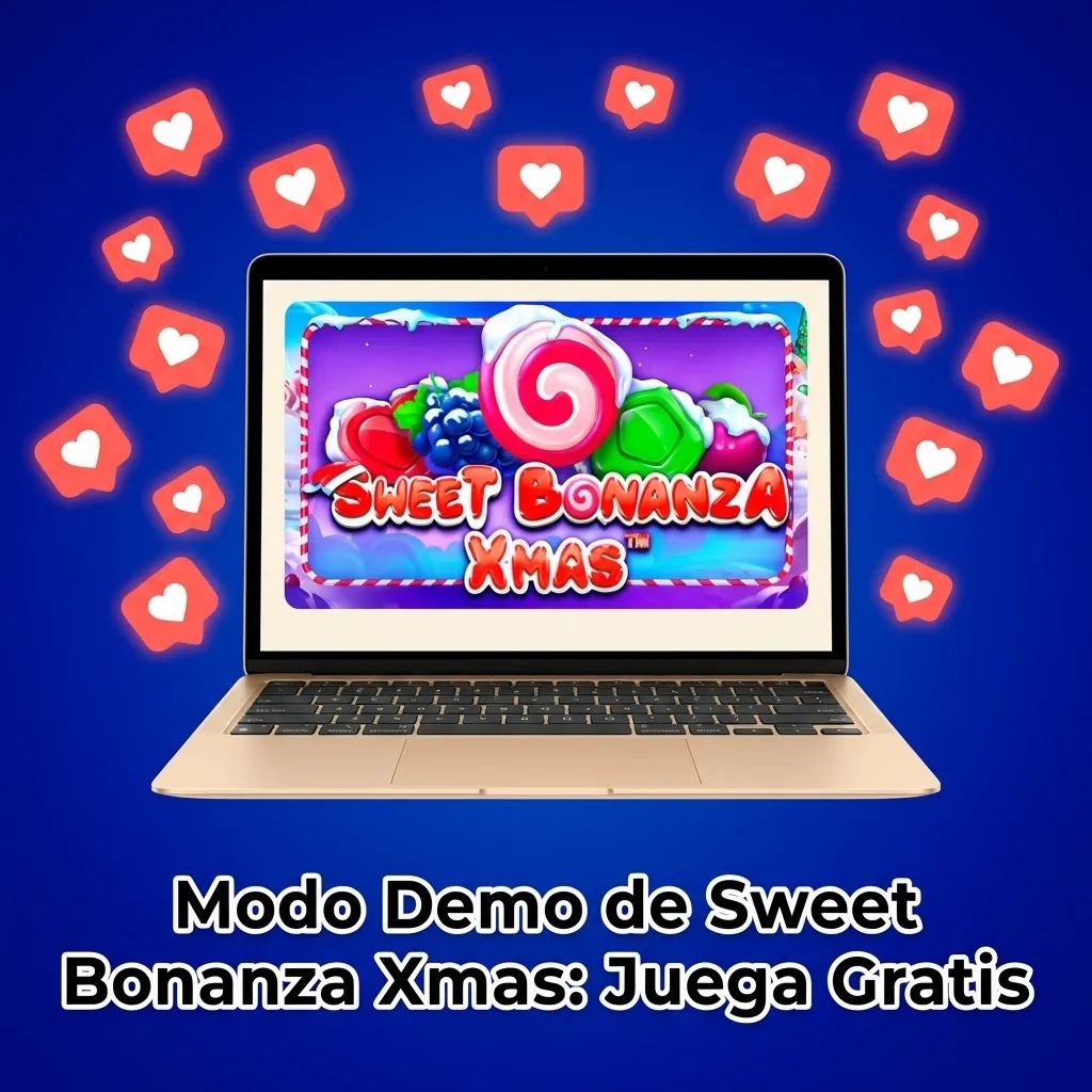 Sweet Bonanza Xmas demo mode with virtual credits on Paripesa casino platform showing Christmas-themed slot game interface
