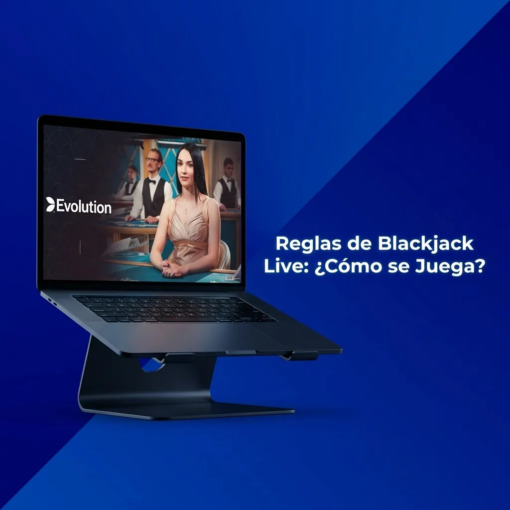 Live blackjack dealer and cards showing gameplay with chips on casino table