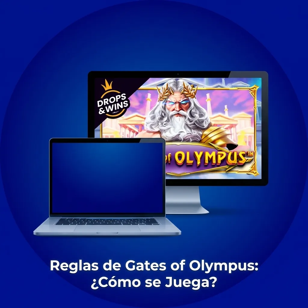 Gates of Olympus slot game interface showing 6x5 grid with cascading symbols and multiplier features