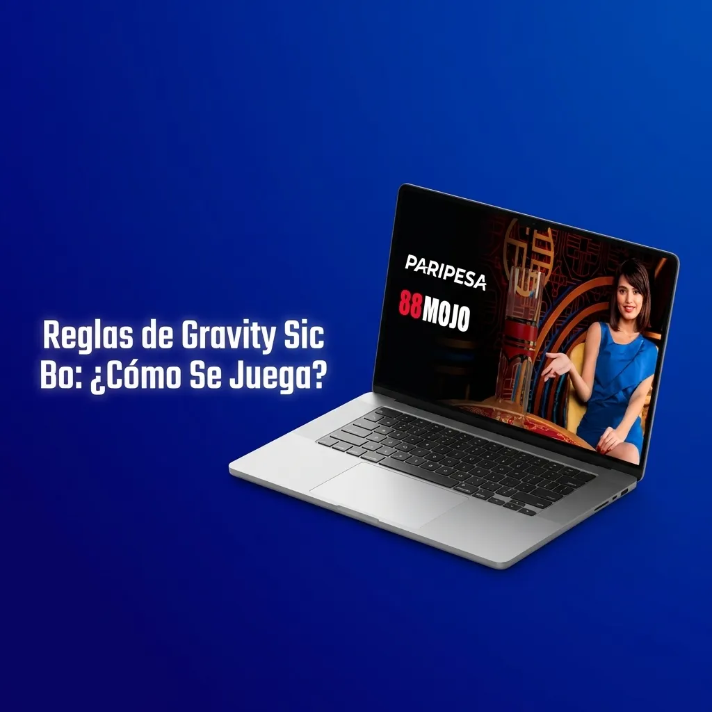 Three dice falling in transparent chamber for Gravity Sic Bo virtual betting table game