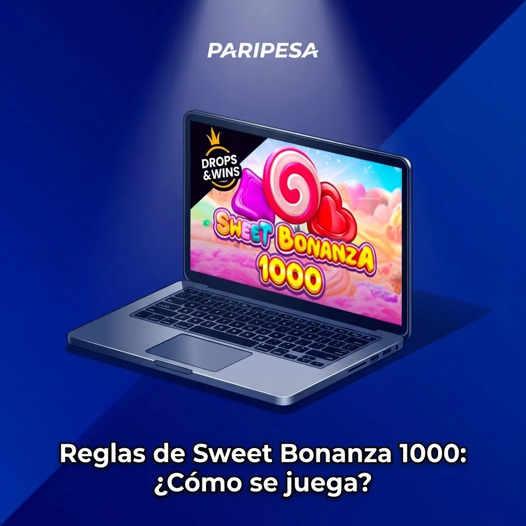 Sweet Bonanza 1000 6x5 grid showing colorful candy symbols, scatter lollipops, and multiplier bombs in a tumbling reels game