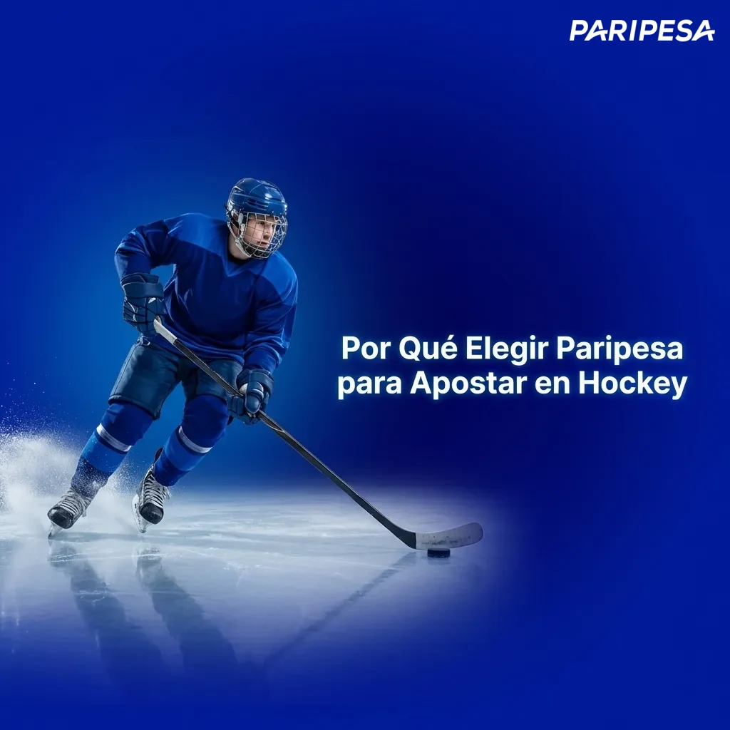 Paripesa plataforma de apuestas de hockey mostrando ligas globales, cuotas en vivo y opciones de streaming deportivo