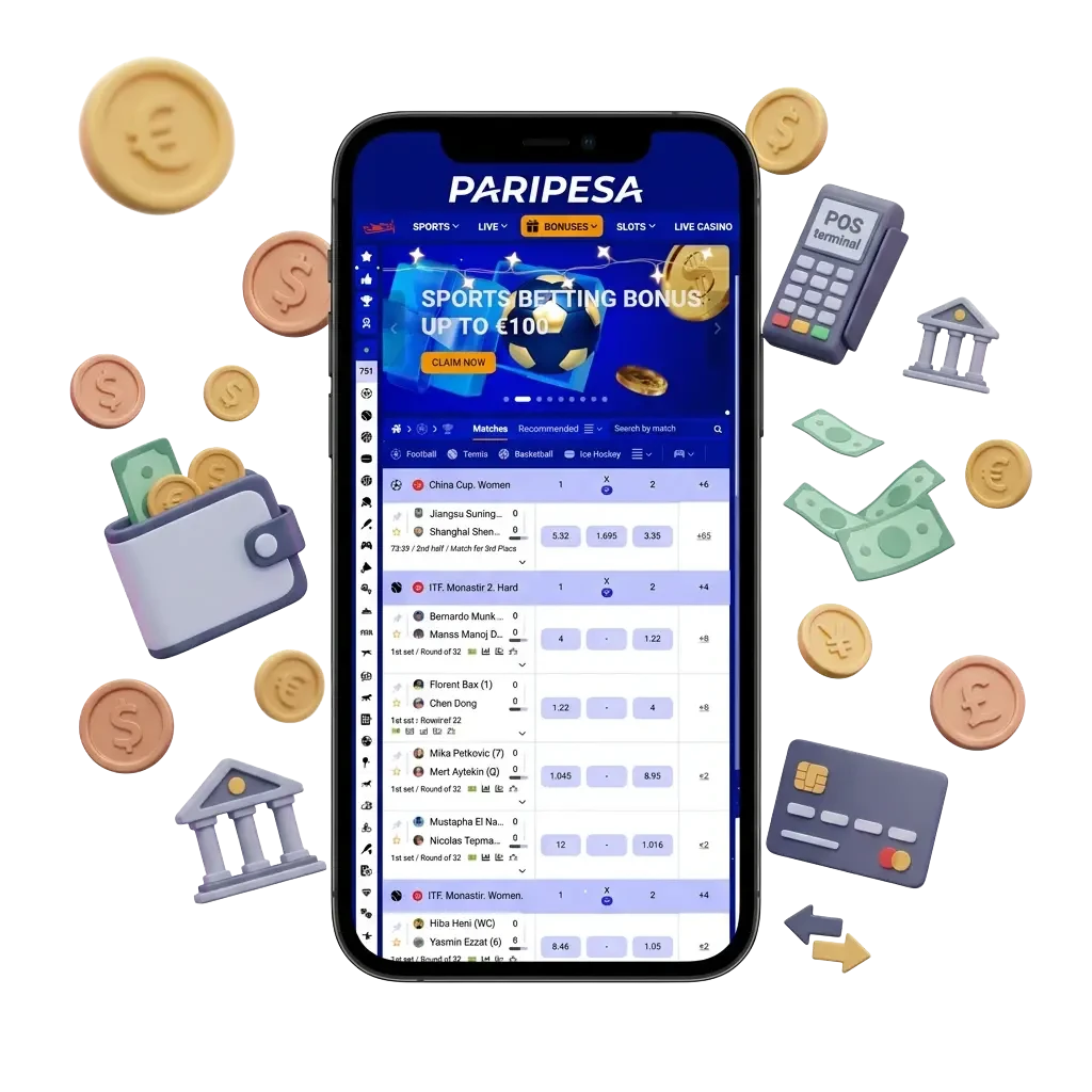 Métodos rápidos y seguros para retirar tus ganancias en Paripesa Chile con tarjetas, billeteras o criptomonedas.