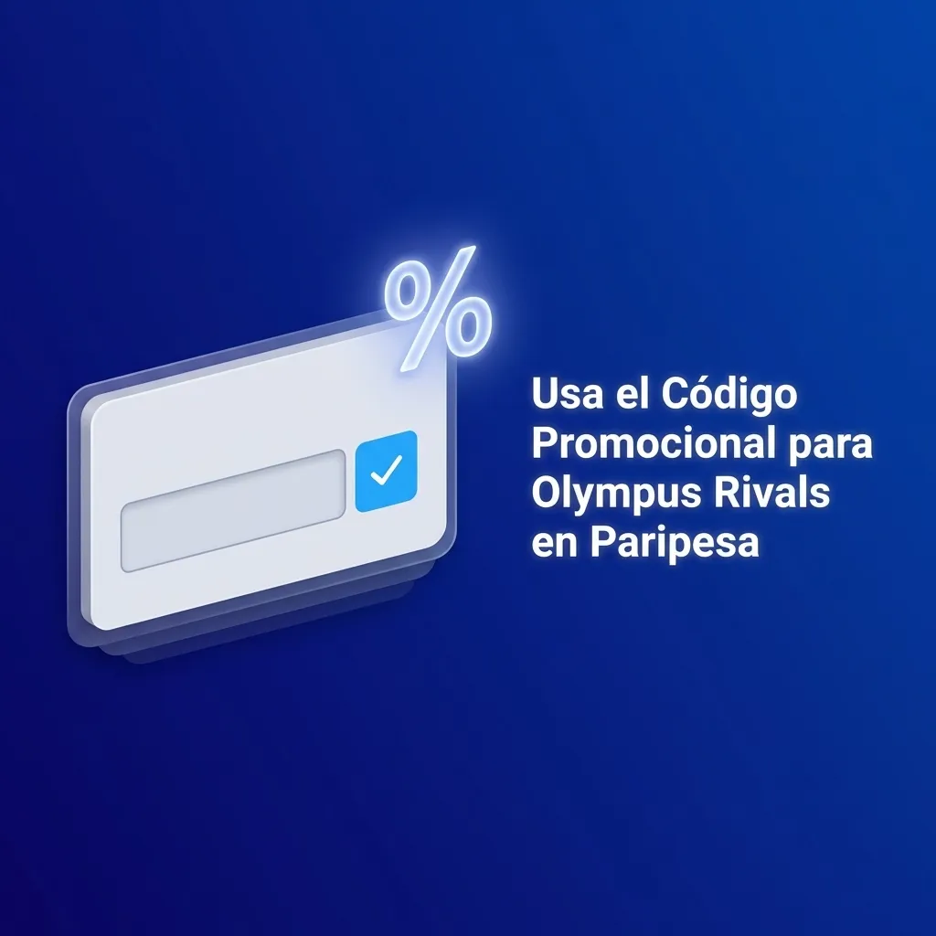 Código promocional OLYMPUS2024 para Olympus Rivals en Paripesa con bonificaciones extra al depositar