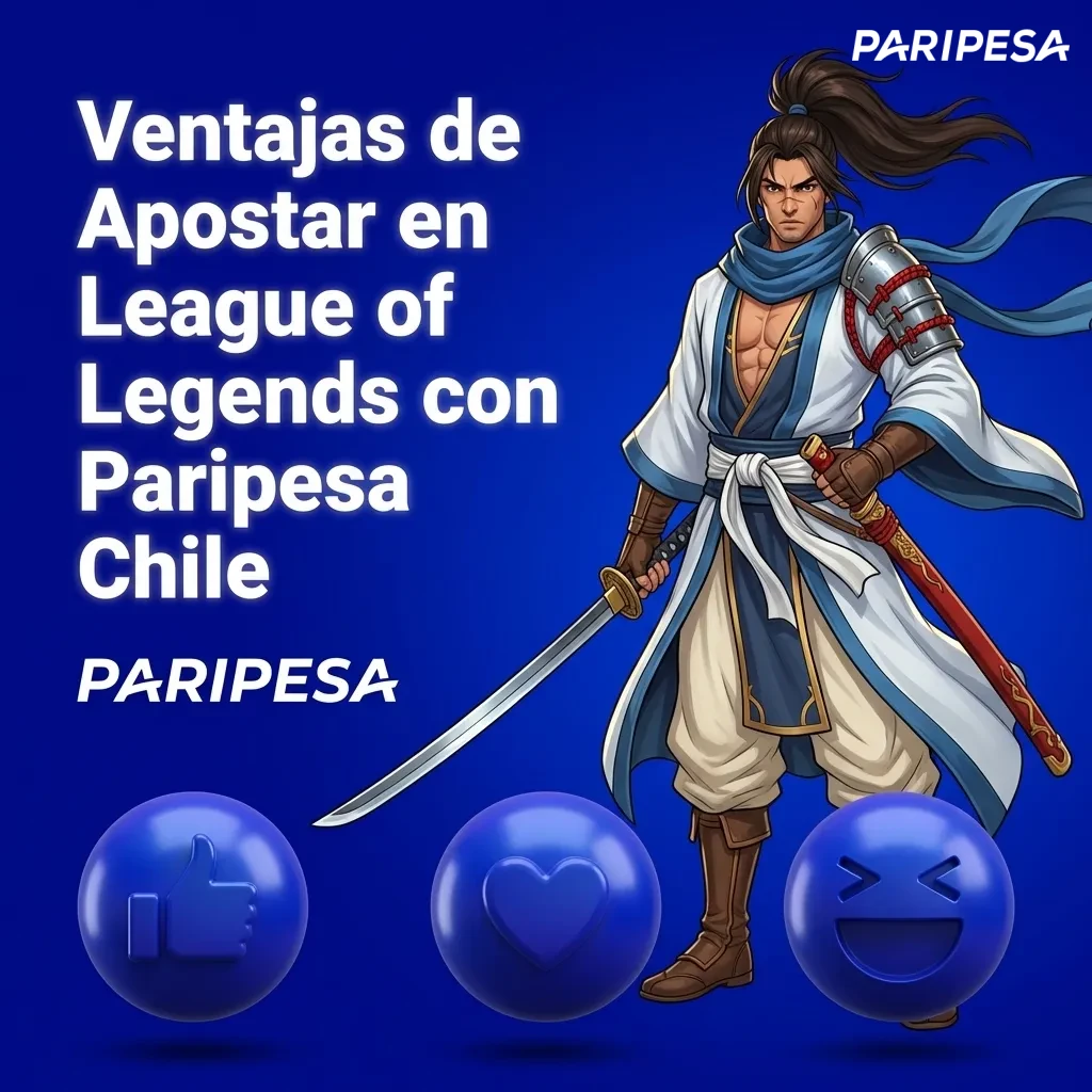 Paripesa Chile esports betting platform showing League of Legends wagering options and promotional bonuses interface